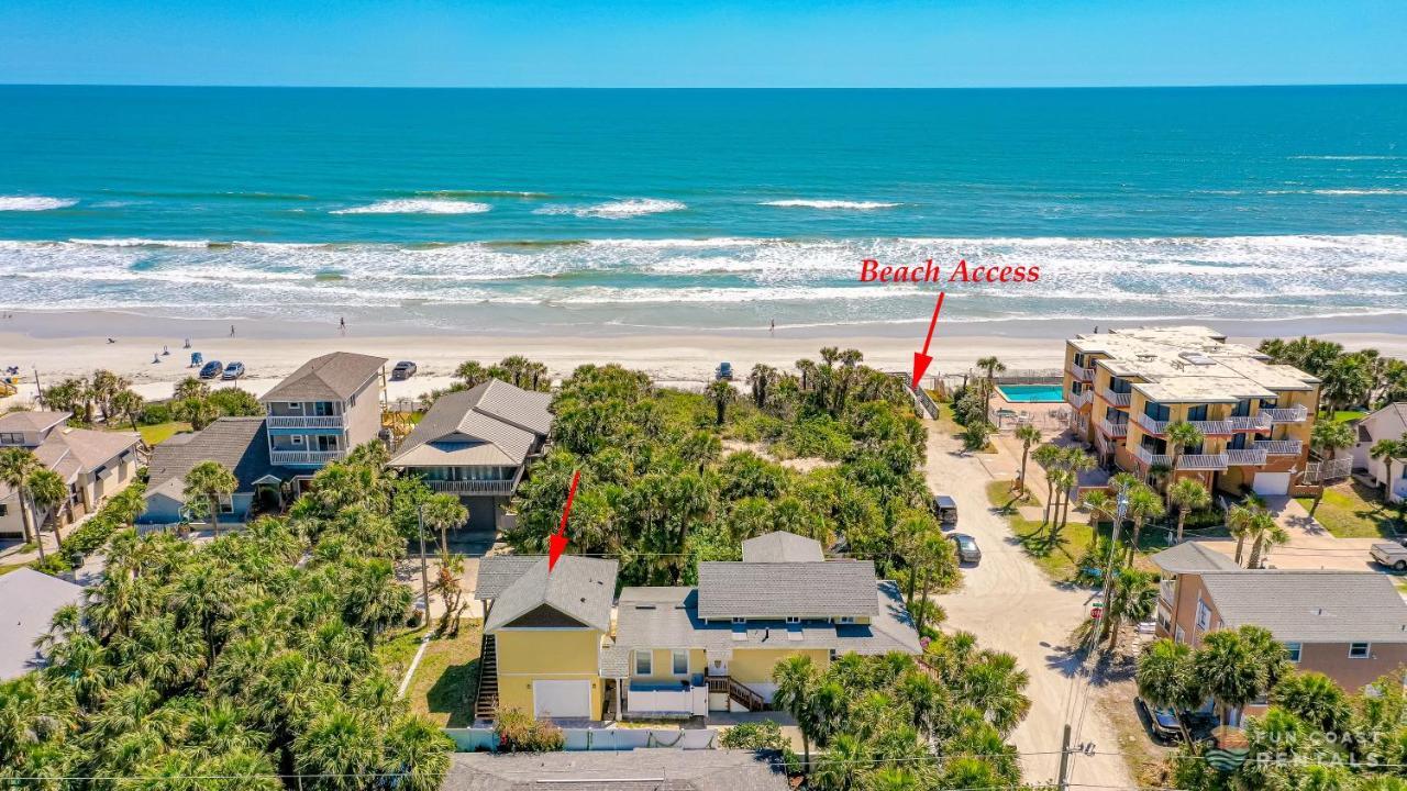 Dog Friendly Loft Steps From Beach With Gas Barbecue Grill And Upstairs Deck! New Smyrna Beach Exterior photo