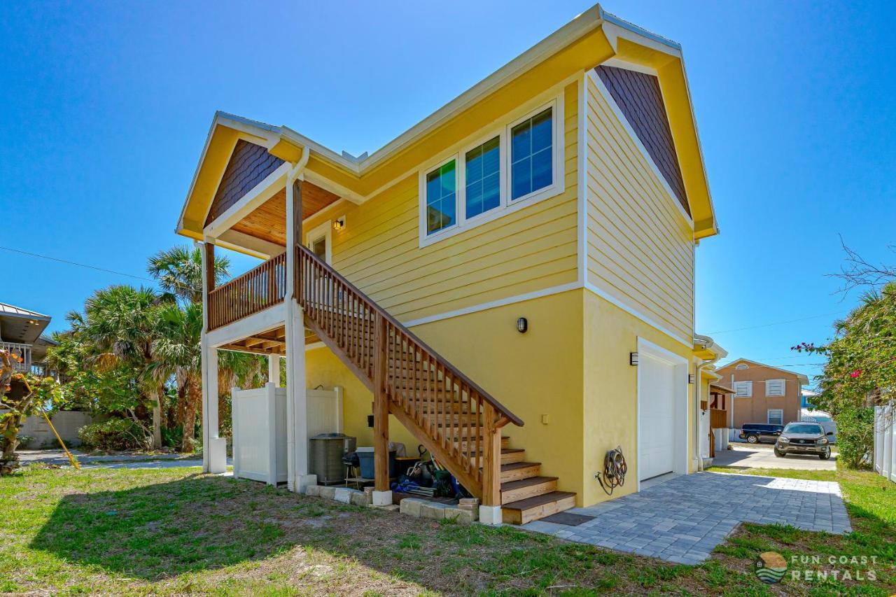 Dog Friendly Loft Steps From Beach With Gas Barbecue Grill And Upstairs Deck! New Smyrna Beach Exterior photo